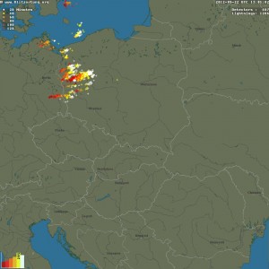 Aktualny podgląd na wyładowania atmosferyczne (blitzortung.org)