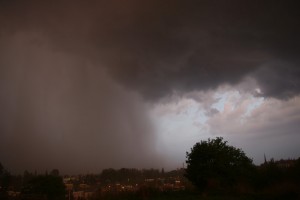 Burza nad Szczecinem fot: Szymon Walczakiewicz