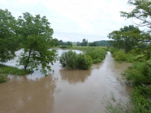 Skutki po wydajnej opadowo burzy (fot. Sebastian Kupczyk)