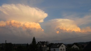 Chmury burzowe (fot. Piotr Żurowski)