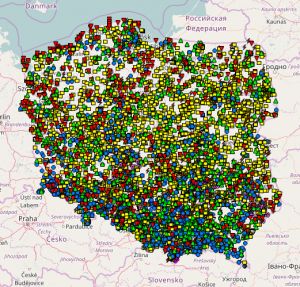 Do 2016 r. zgłoszono do bazy ESWD ponad 10 tys. raportów o gwałtownej pogodzie z obszaru Polski. Zachęcamy Państwa do dodawania raportów z Waszej okolicy, co pomaga w prowadzonych badaniach. 