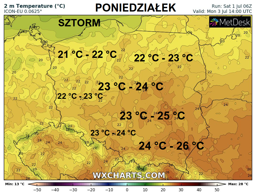 Cyrkulacja Zachodnia Mas Powietrza Na Bałtyku Sztorm Polscy Łowcy Burz Skywarn Polska 6068